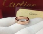 Perfect Replica Cartier High Quality Rose Gold Ring 